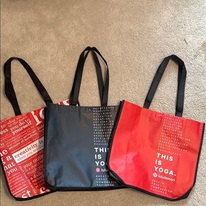 Lululemon Reusable Totes